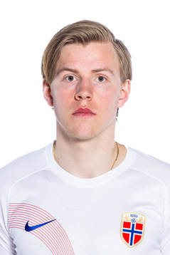 Jens Petter Hauge of the Norwegian national football team