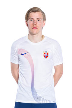 Jens Petter Hauge of the Norwegian national football team