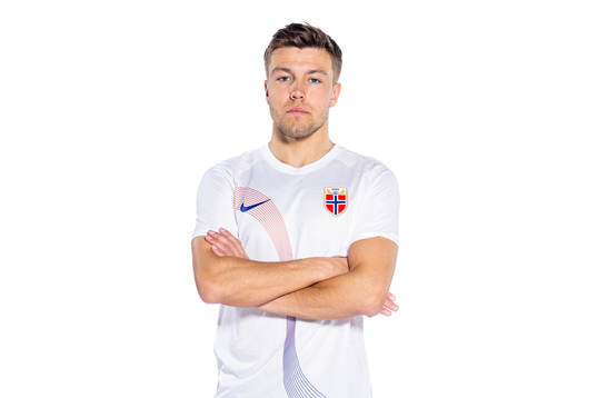 Fredrik André Bjørkan of the Norwegian national football
