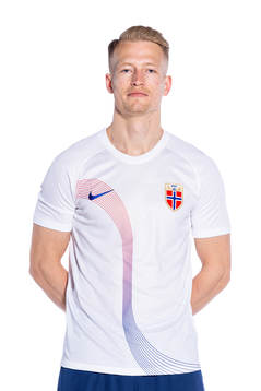 Andreas Hanche-Olsen of the Norwegian national football