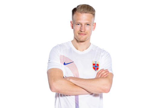 Andreas Hanche-Olsen of the Norwegian national football