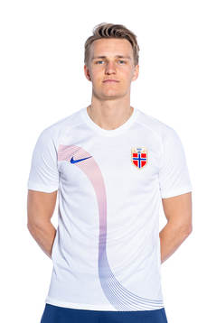 Martin Ødegaard of the Norwegian national football team