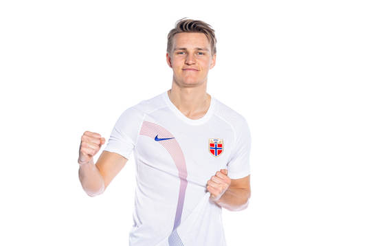 Martin Ødegaard of the Norwegian national football team