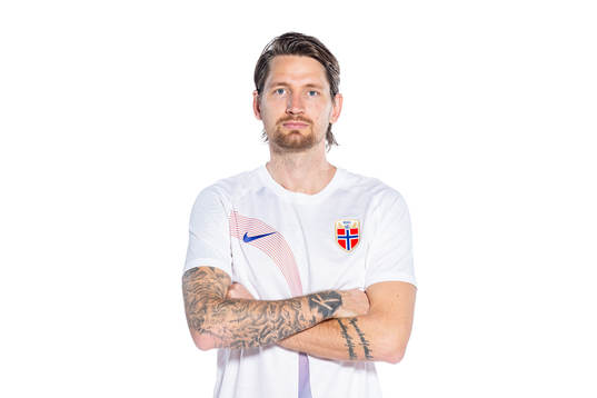 Stefan Strandberg of the Norwegian national football team