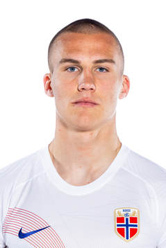 Leo Østigård of the Norwegian national football team