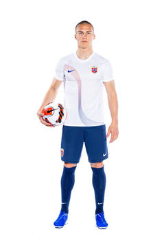 Leo Østigård of the Norwegian national football team