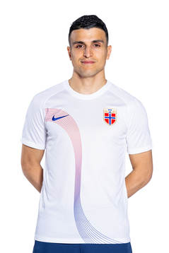 Mohamed Elyounoussi of the Norwegian national football team