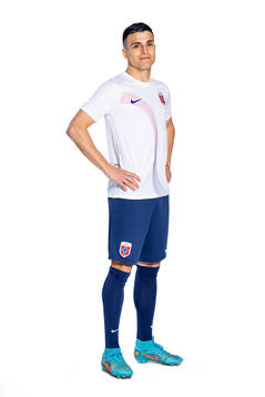 Mohamed Elyounoussi of the Norwegian national football team