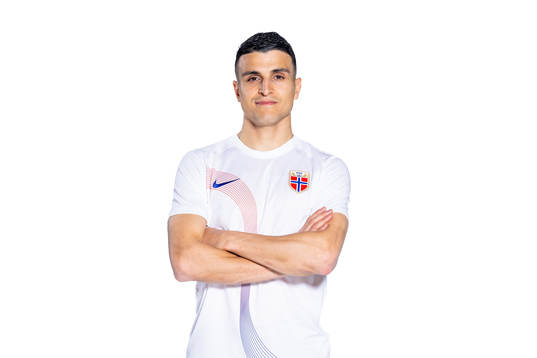 Mohamed Elyounoussi of the Norwegian national football team