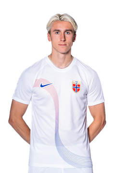 Dennis Johnsen of the Norwegian national football team