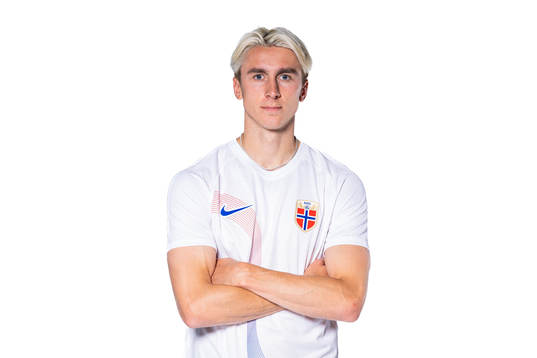 Dennis Johnsen of the Norwegian national football team