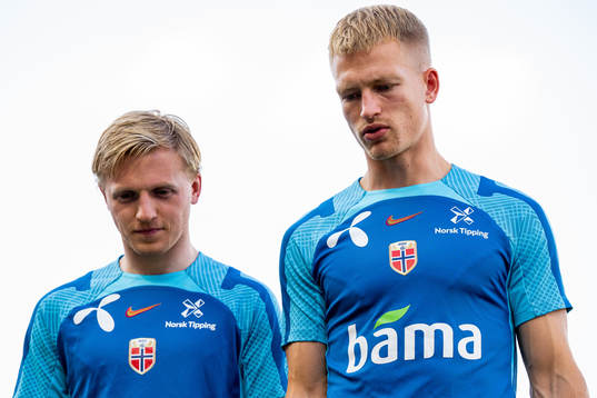 Mats Møller Dæhli and Andreas Hanche-Olsen of the