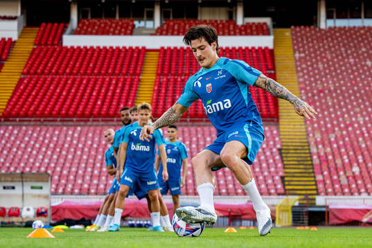 Mathias Normann of the Norwegian national football team