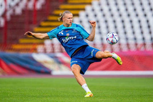 Erling Braut Haaland of the Norwegian national football team