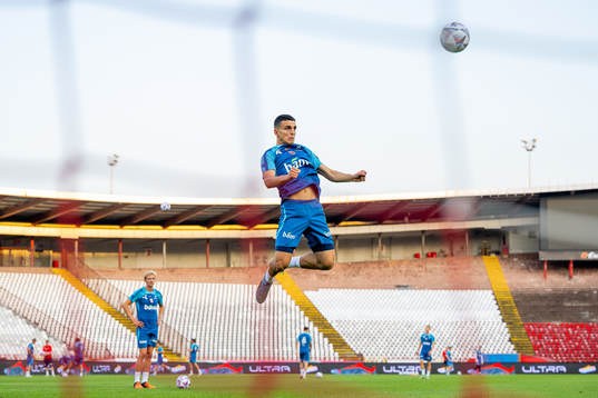 Mohamed Elyounoussi of the Norwegian national football team