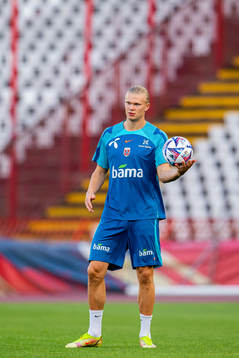 Erling Braut Haaland of the Norwegian national football team
