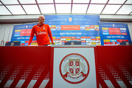 Ståle Solbakken, head coach of the Norwegian national
