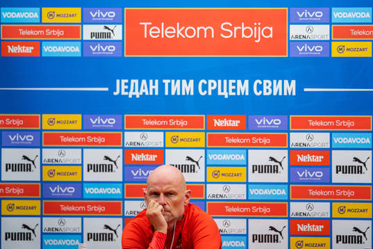 Ståle Solbakken, head coach of the Norwegian national