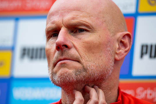 Ståle Solbakken, head coach of the Norwegian national