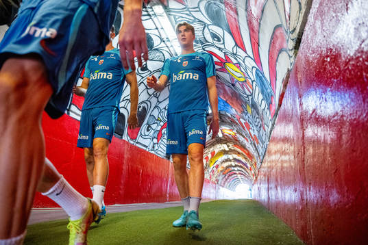 Kristian Thorstvedt of the Norwegian national football team
