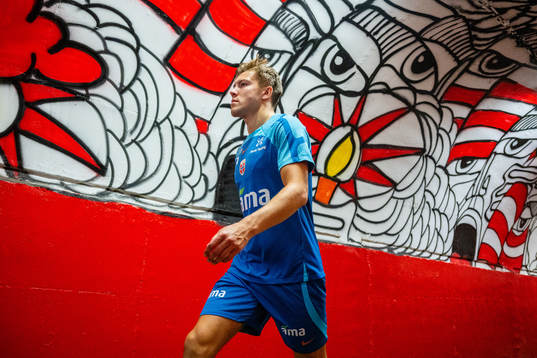 Fredrik André Bjørkan of the Norwegian national football
