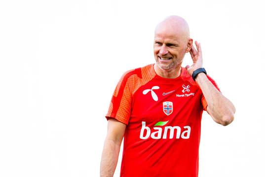 Ståle Solbakken, head coach of the Norwegian national