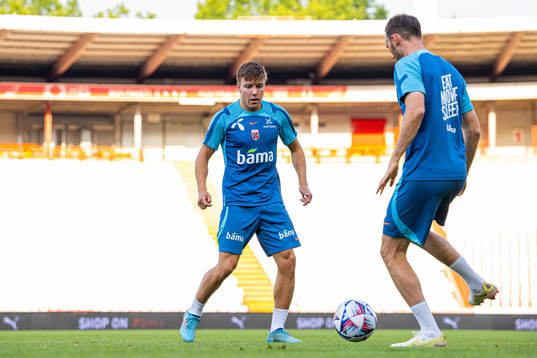 Fredrik André Bjørkan of the Norwegian national football