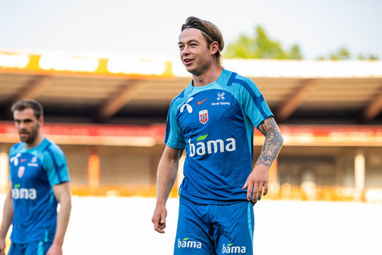 Patrick Berg of the Norwegian national football team