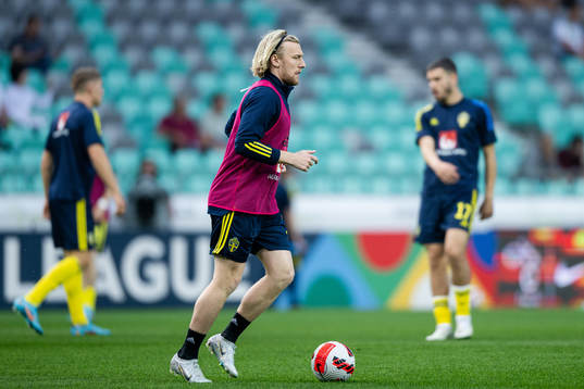 Emil Forsberg of Sweden