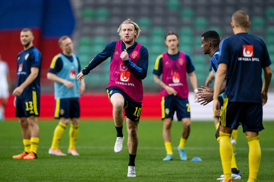 Emil Forsberg of Sweden
