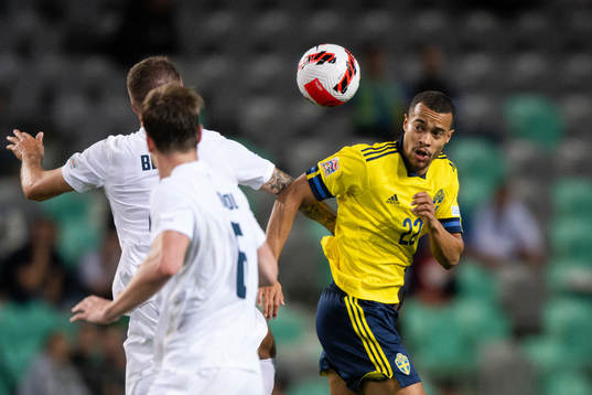 Robin Quaison of Sweden