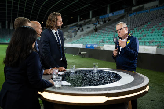 Head coach Janne Andersson of Sweden