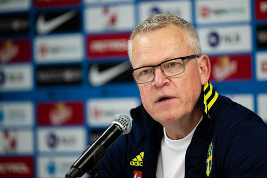 Head coach Janne Andersson of Sweden