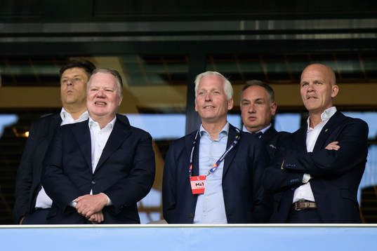Karl-Erik Nilsson, president of the Swedish Football
