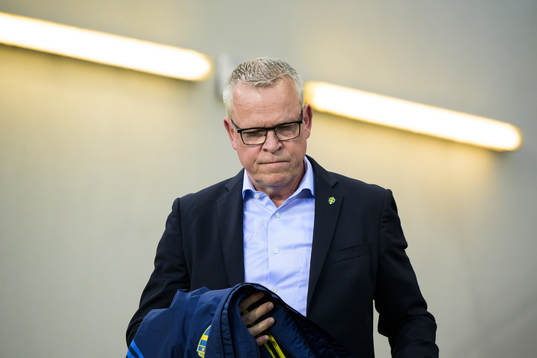 Head coach Janne Andersson of Sweden