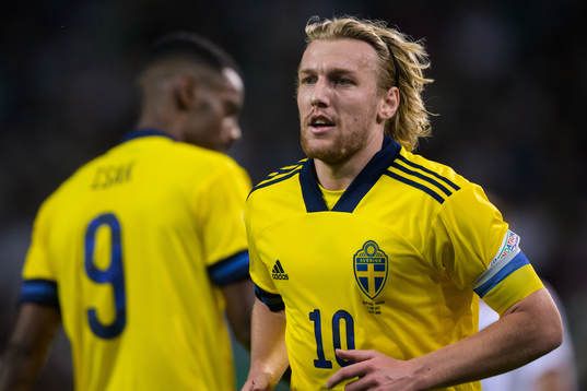 Emil Forsberg of Sweden