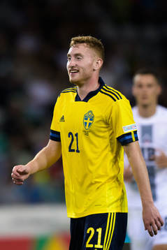 Dejan Kulusevski of Sweden