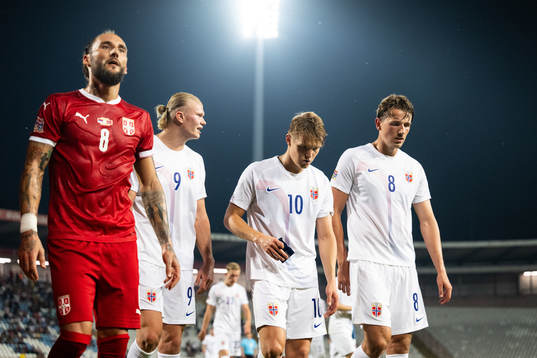 Erling Braut Haaland, Martin Ødegaard, Sander Berge of