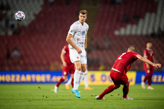 Alexander Sørloth of Norway