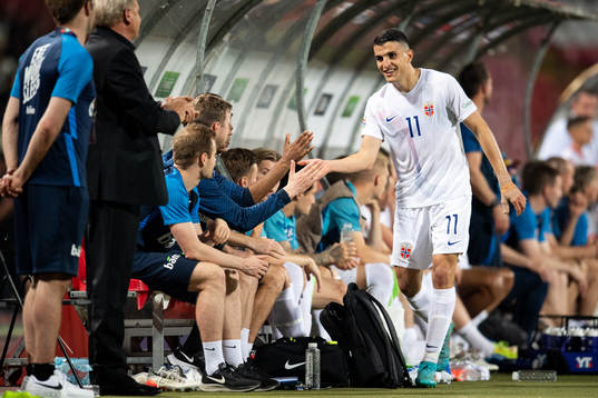 Mohamed Elyounoussi of Norway
