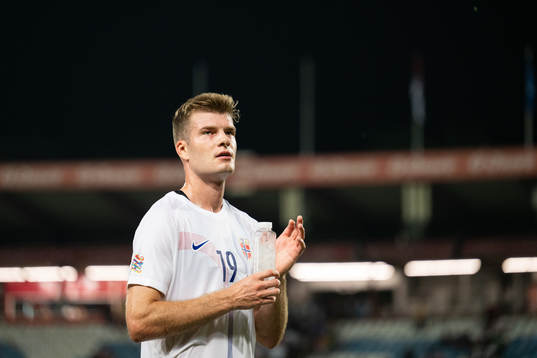 Alexander Sørloth of Norway