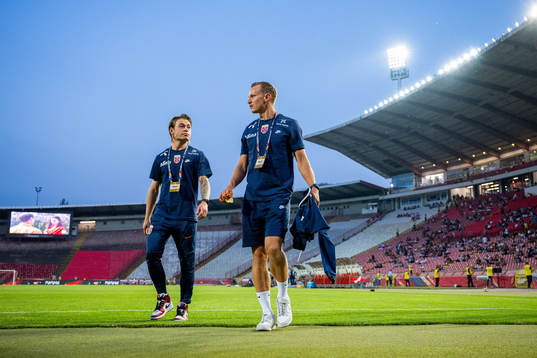 Patrick Berg and Marius Lode of Norway