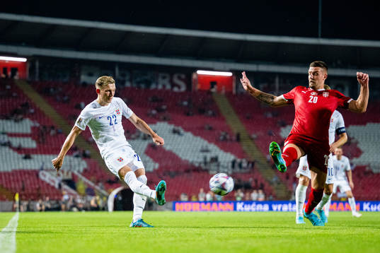 Marcus Holmgren Pedersen of Norway and Sergej