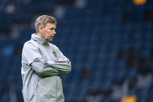 Assistant coach Peter Wettergren of the Swedish national
