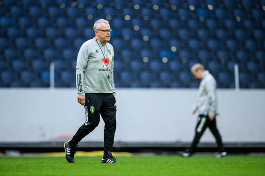 head coach Janne Andersson of the Swedish national football