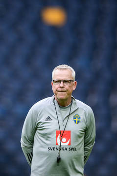 head coach Janne Andersson of the Swedish national football