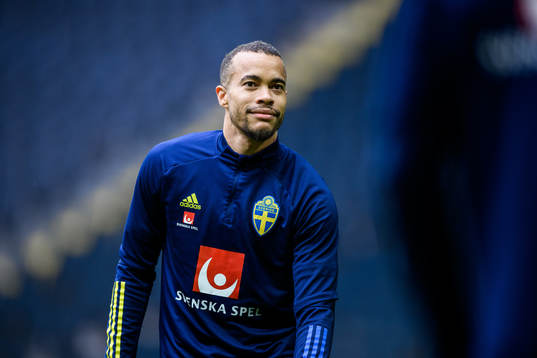 Robin Quaison of the Swedish national football team