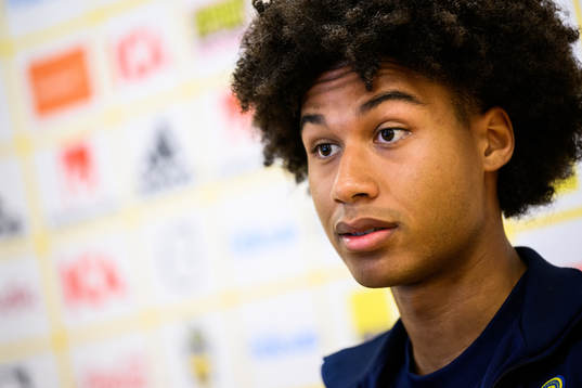 Jens Cajuste of the Swedish national football team