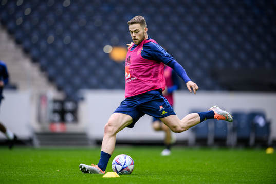 Gabriel Gudmundsson of the Swedish national football team