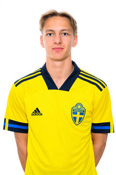 Isac Antholm i P17-landslaget